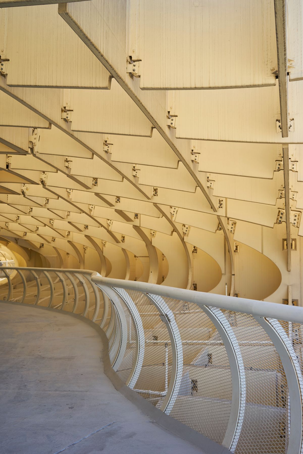 Holzkonstruktion der Setas de Sevilla (Metropol Parasol)